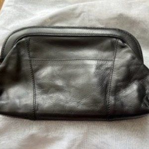 Club Monaco Leather Clutch - Black